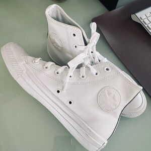 Converse Chuck Taylor High-Top Leather Sneakers -